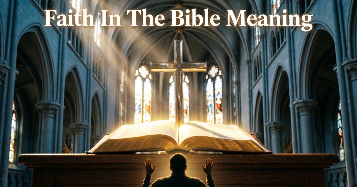 Faith In The Bible Meaning