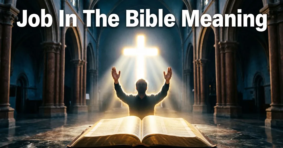 Job In The Bible Meaning