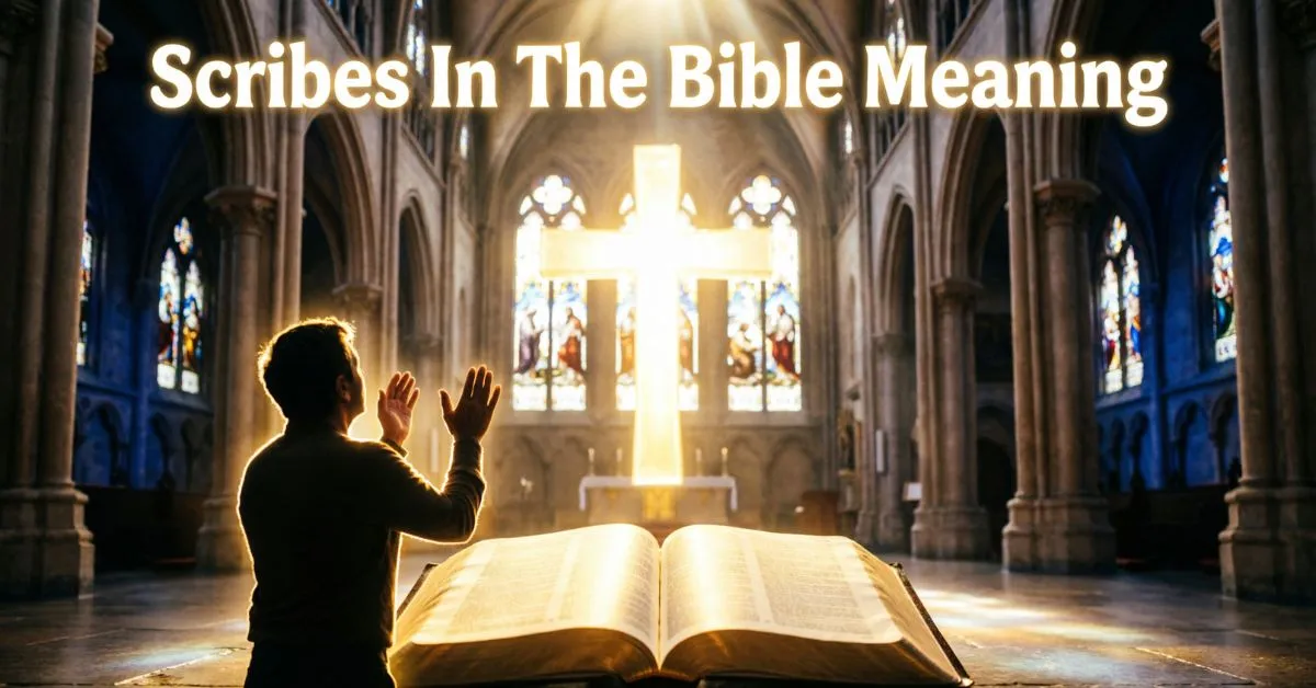Scribes In The Bible Meaning