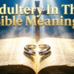 "Adultery In The Bible Meaning"