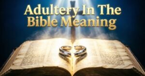 "Adultery In The Bible Meaning"