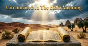Circumcised In The Bible Meaning