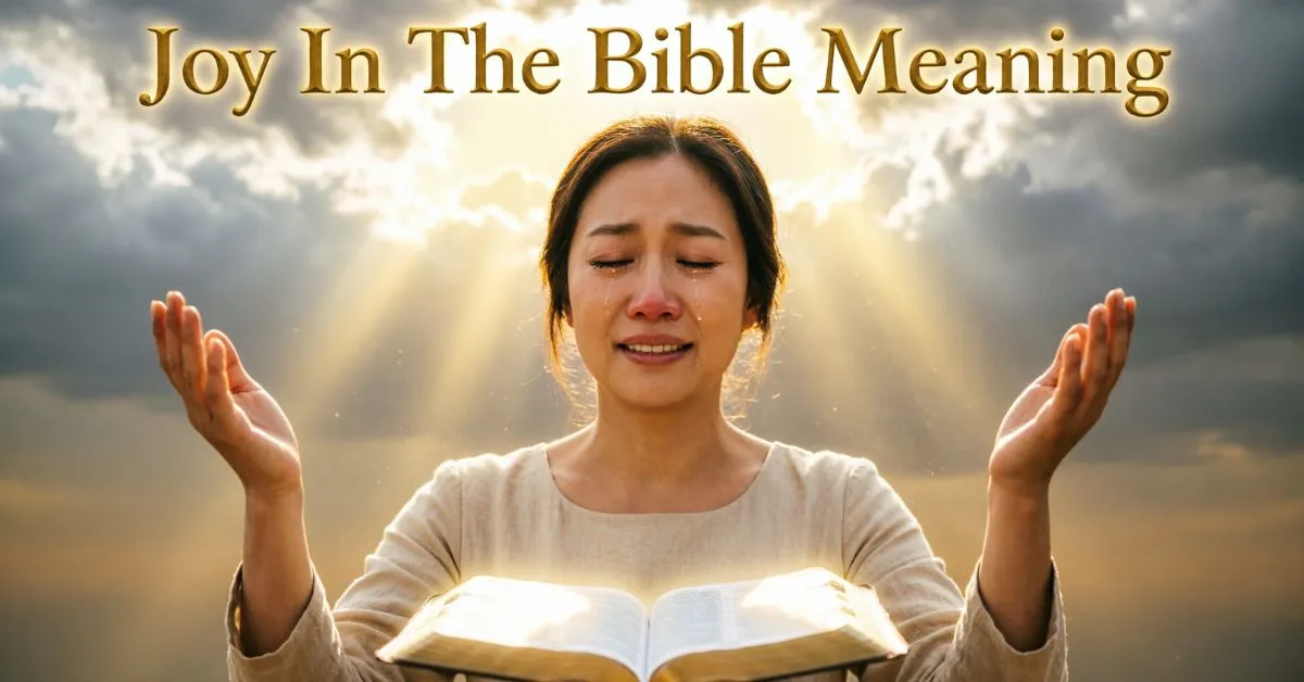 Joy In The Bible Meaning