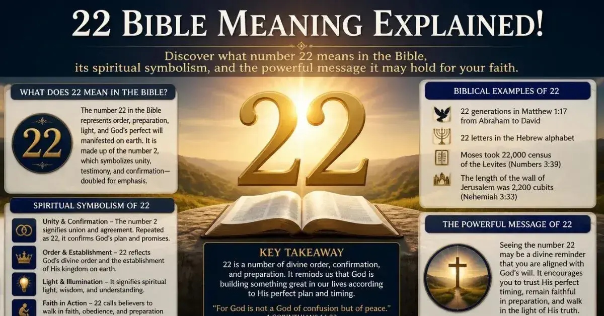 22 Bible Meaning