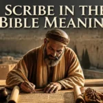 Scribe in the Bible Meaning